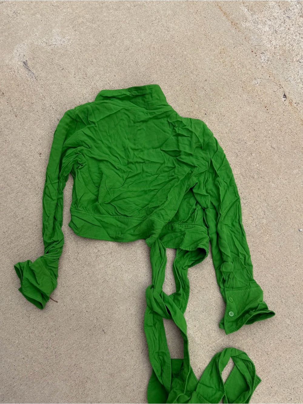 & other stories collared wrap top - Picture 5 of 6